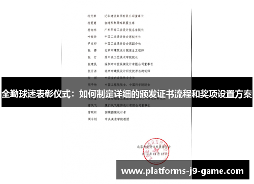 全勤球迷表彰仪式:如何制定详细的颁发证书流程和奖项设置方案 全勤球迷表彰仪式:如何制定详细的颁发证书流程和奖项设置方案